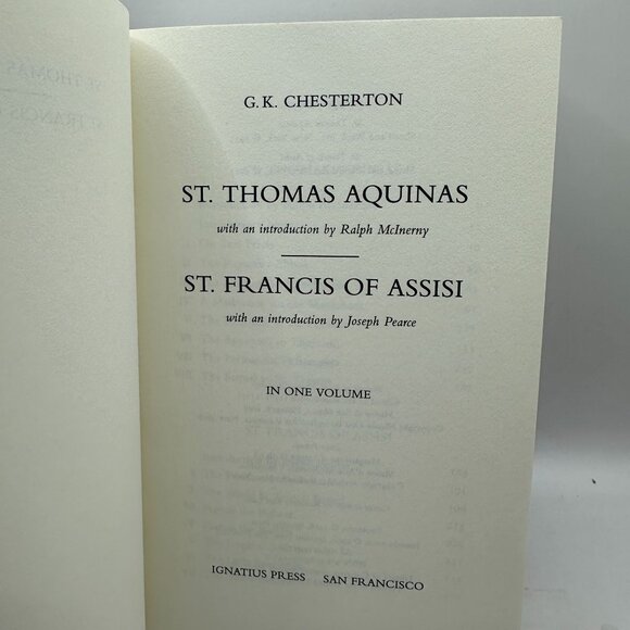 St. Thomas Aquinas and St. Francis of Assisi with Introductions Ralph McInerny - Picture 5 of 6